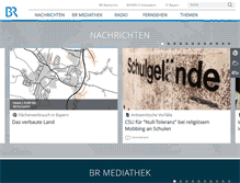 Tablet Screenshot of br.de